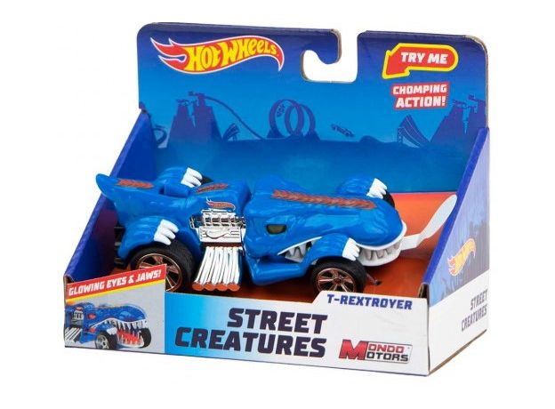 پک تکی ماشین Hot Wheels سری Street Creatures مدل Sharkruiser آبی, تنوع: 51201-Sharkruiser Blue, image 5