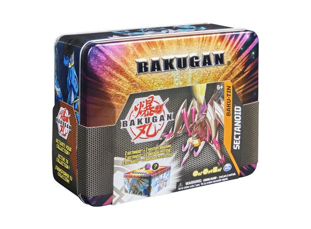 پک فلزی Baku-Tin باکوگان Bakugan مدل Evolutions Sectanoid, image 8