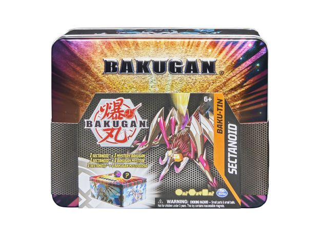 پک فلزی Baku-Tin باکوگان Bakugan مدل Evolutions Sectanoid, image 7