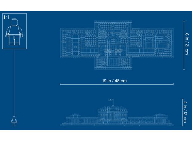 لگو آرشیتکت مدل کاخ سفید (21054), image 14