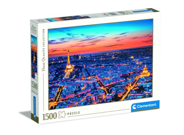 پازل 1500 تکه کلمنتونی مدل شهر پاریس, image 