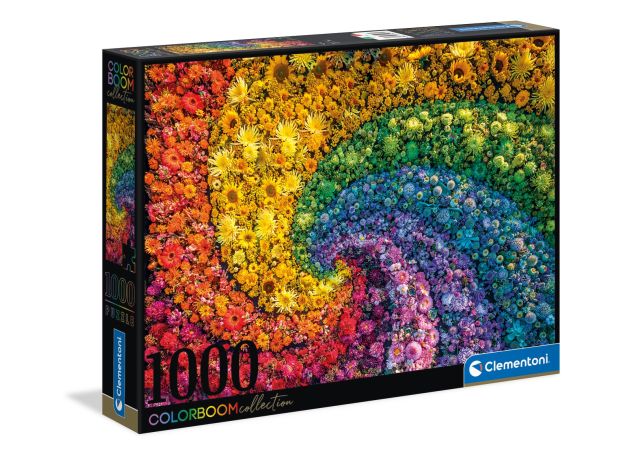 پازل 1000 تکه کلمنتونی مدل گل های رنگی, image 