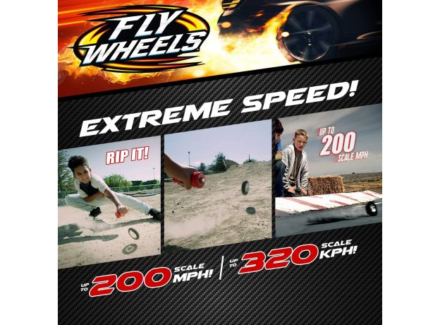 پک دو تایی چرخ های مسابقه ای پرنده Fly Wheels سری Race مدل قرمز, image 10