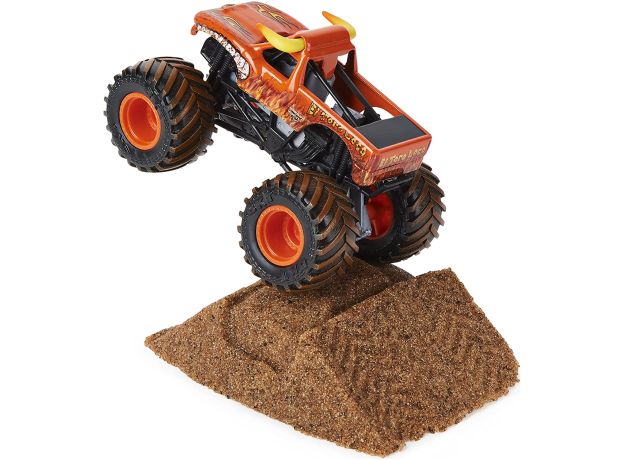 ماشین Monster Jam Dirt مدل El Toro Loco همراه با Kinetic Sand, image 5