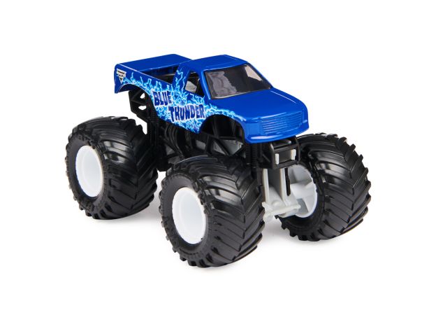 پک تکی ماشین Monster Jam با مقیاس 1:64 مدل Blue Thunder, image 3