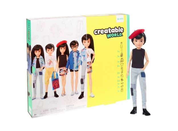 پک شخصیت ساختنی Creatable World مدل dc-073, image 