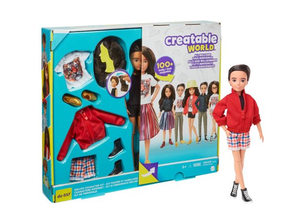 پک شخصيت ساختنی Creatable World مدل dc-557, image 