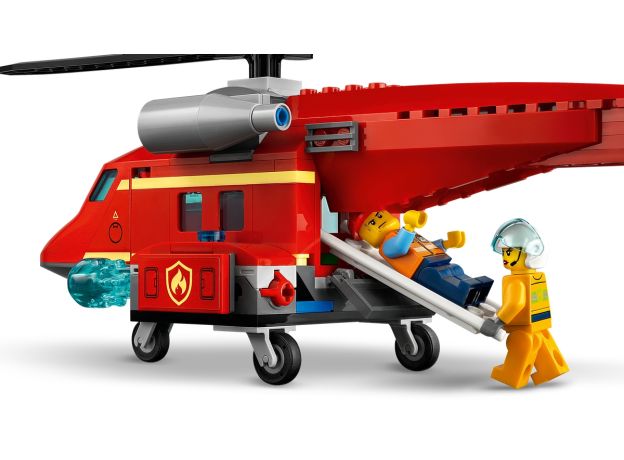 لگو سیتی مدل هلیکوپتر آتش نشانی (60281), image 12