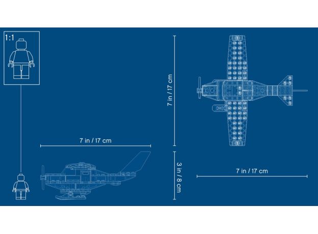لگو سیتی مدل هواپیمای نامه رسان (60250), image 6