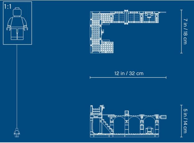 لگو هری پاتر مدل ایستگاه قطار هاگوارتز (75955), image 17