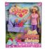 ست عروسک 29 سانتی Steffi Love مدل  Sunshine Twins به همراه 2 کودک با لباس بنفش, تنوع: 105738060-Purple, image 