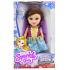 عروسک 33 سانتی پرنسس برفی Sparkle Girlz مدل Winter Princess (با لباس سرخابی), تنوع: 100287 - Magenta, image 